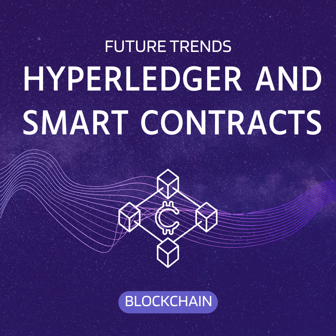 Futuristic illustration of interconnected blockchain networks with smart contracts enabling automation and innovation.